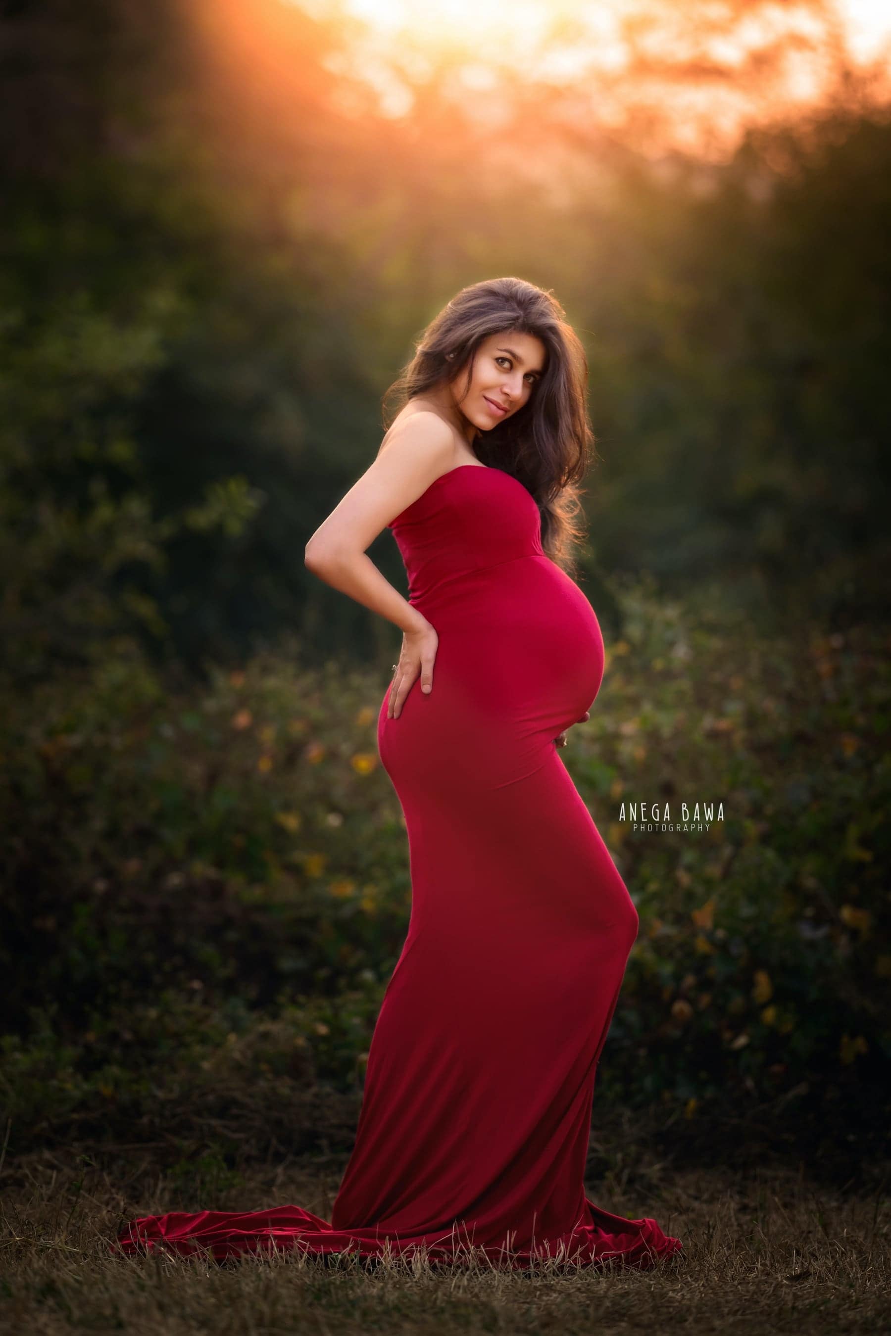 Outdoor Maternity Photography In Delhi By Anega Bawa 