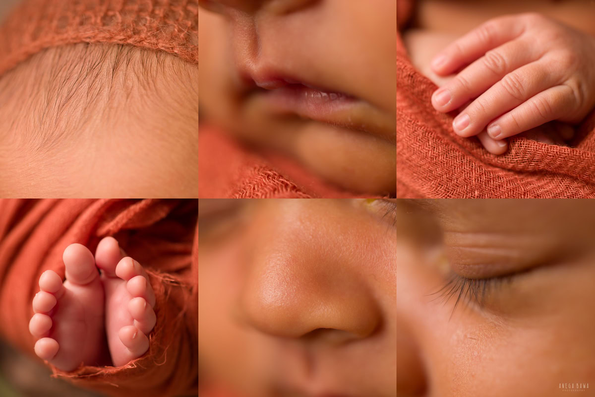 Gurgaon Newborn Photography: Macro Shots, Close-up. Photographer: Anega Bawa, Delhi Noida.